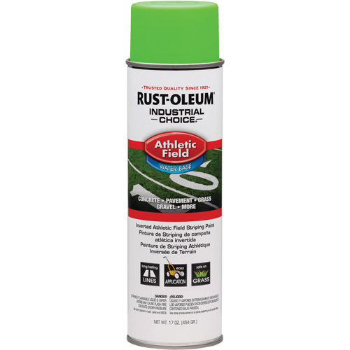 Industrial Choice&reg; AF1600 Athletic Field Striping Paint, Green, Aerosol Can Ontario Safety Products
