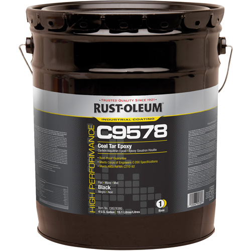 &eacute;poxy &agrave; base de goudron de houille et &agrave; haute teneur en solides du syst&egrave;me C9578, 4 gal., Seau Ontario Safety Products
