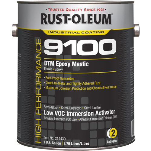 Activateur (250 COV) pour l'immersion du mastic &eacute;poxydique DTM du syst&egrave;me 9100, Gallon Ontario Safety Products