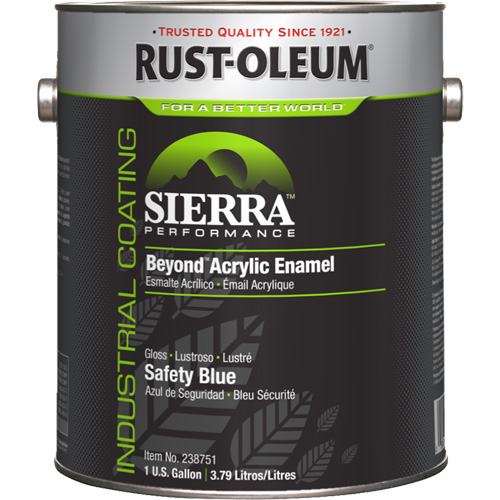 Sierra Performance MetalMax&reg; DTM Acrylic Enamel, Gallon, Blue Ontario Safety Products