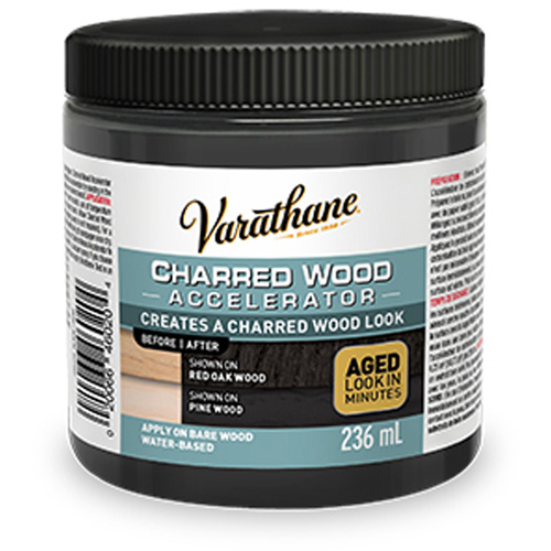 Acc&eacute;l&eacute;rateur de vieillissement du bois Varathane, 236 ml, Canette, Noir Ontario Safety Products