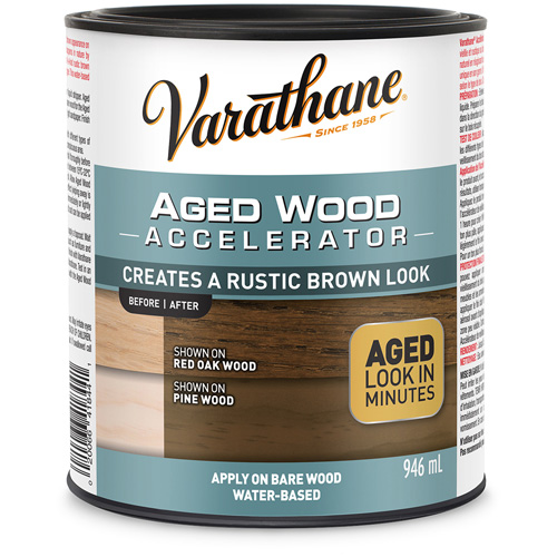 Varathane&reg; Aged Wood Accelerator, 946 ml, Rustic Brown Ontario Safety Products