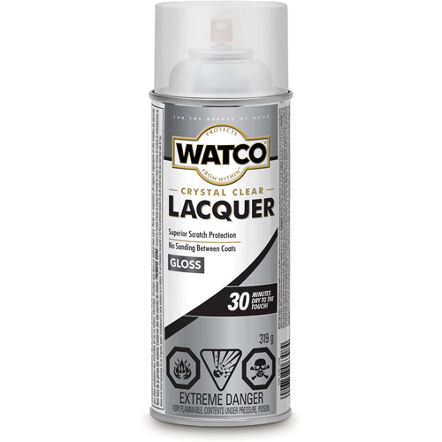 Laque pour bois Watco, 319 g, Transparent, Brillant Ontario Safety Products