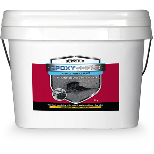 Remplisseur de nids-de-poule dasphalte EpoxyShield, Seau, Noir Ontario Safety Products