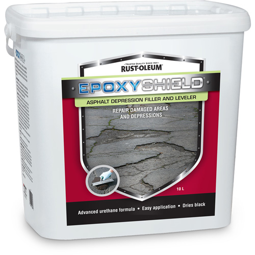 EpoxyShield&reg; Asphalt Depression Filler & Leveler, Pail, Black Ontario Safety Products