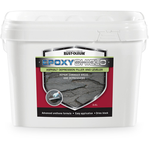 EpoxyShield&reg; Asphalt Depression Filler & Leveler, Pail, Black Ontario Safety Products