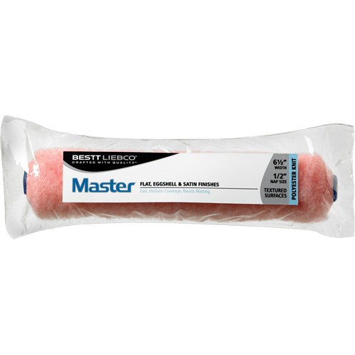 Master All Purpose Mini Roller Cover, 13 mm (1/2") Nap, 165.1 mm (6-1/2") L Ontario Safety Products