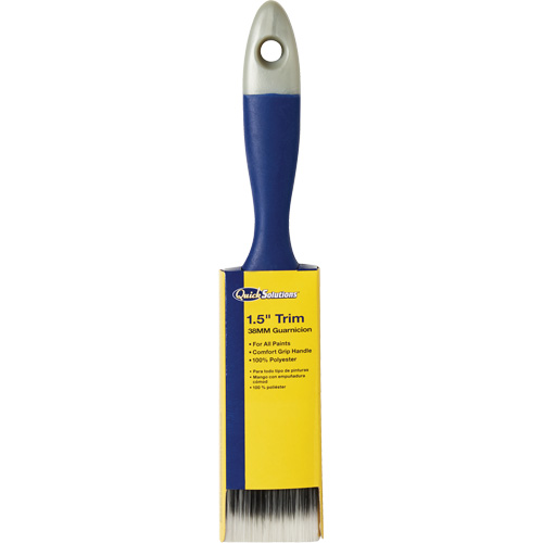 Pinceau &agrave; garniture Quick Solutions, Polyester, Manche Plastique, Largeur de 1-1/2" Ontario Safety Products