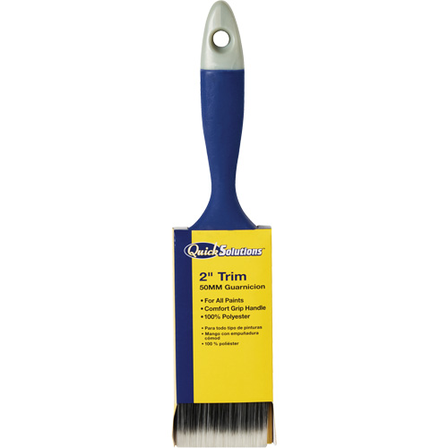 Pinceau &agrave; garniture Quick Solutions, Polyester, Manche Plastique, Largeur de 2" Ontario Safety Products