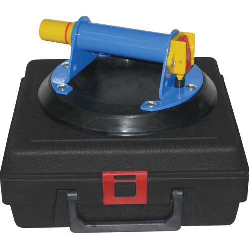 Ventouses de levage manuel - Ventouses a/m&eacute;canisme &agrave; pompe, 8" dia., Capacit&eacute; 123 lb Ontario Safety Products