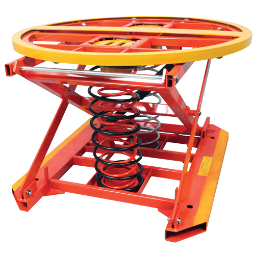 Nivelleur et positionneur &agrave; ressort pour palette, 43-1/2" lo x 43-1/2" la, Capacit&eacute; 4500 lb Ontario Safety Products