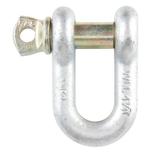 Screw Pin Chain Shackle, 1-1/8", Screw Pin, Hot Dip Galvanized Ontario Safety Products