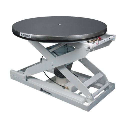 Positionneur pour palette &agrave; nivellement automatique EZ Loader E - plateforme en acier inoxydable, 43" lo x 43" la, Capacit&eacute; 4000 lb Ontario Safety Products