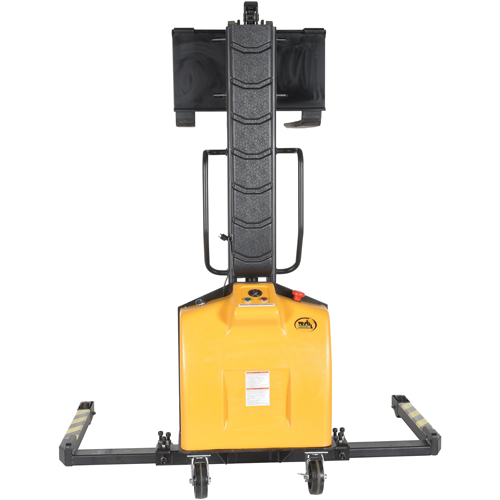 Gerbeur motoris&eacute; avec m&acirc;t &eacute;troit, Fonctionnement &eacute;lectrique, Capacit&eacute; 1500 lb, Lev&eacute;e max 63" Ontario Safety Products