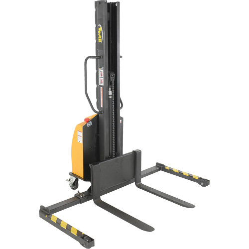 Gerbeur motoris&eacute; avec m&acirc;t &eacute;troit, Fonctionnement &eacute;lectrique, Capacit&eacute; 1000 lb, Lev&eacute;e max 63" Ontario Safety Products