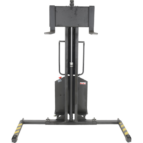 Gerbeur motoris&eacute; avec m&acirc;t &eacute;troit, Fonctionnement &eacute;lectrique, Capacit&eacute; 1000 lb, Lev&eacute;e max 63" Ontario Safety Products