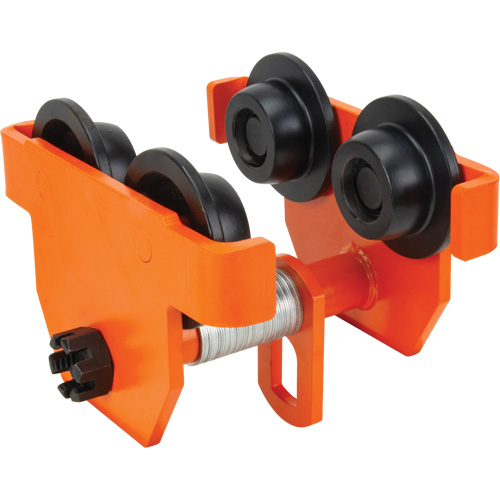 Adjustable Trolley with Safety Plates, 10000 lbs. (5 tons) Ontario Safety Products