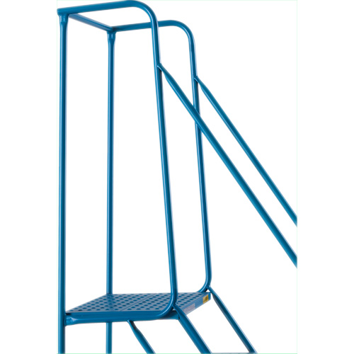 Escabeau roulant certifi&eacute; CSA avec marche verrouillable, 8 marches, Largeur de la marche 30", Hauteur de la plateforme 72", Acier Ontario Safety Products