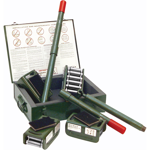 Ensemble de rouleaux pour machine, Capacit&eacute; 3 tonnes Ontario Safety Products