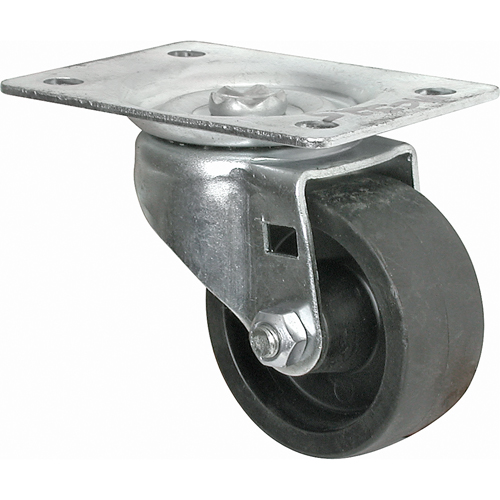 Roulette &agrave; usage l&eacute;ger, Pivotant, 2-1/2" (63,5 mm), Polyol&eacute;fine, 200 lb (91 kg) Ontario Safety Products
