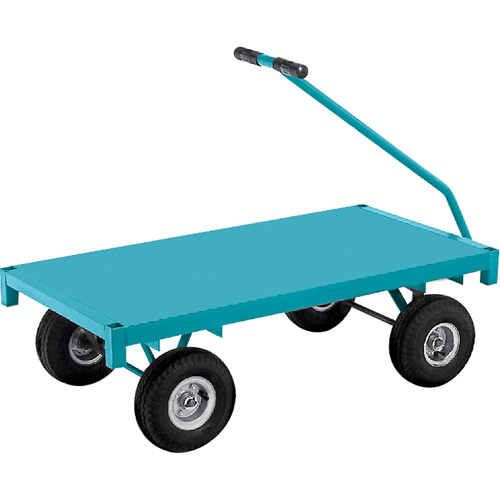 Platform Trucks - Ergonomic Platform Wagon Trucks, 24" W x 48" L, 1000 lbs. Capacity Ontario Safety Products