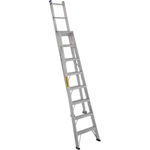 2700 Series Industrial Duty Multi-Way Ladders, 8', Aluminum, 250 lbs. Cap., ANSI 1, CSA 1 Ontario Safety Products