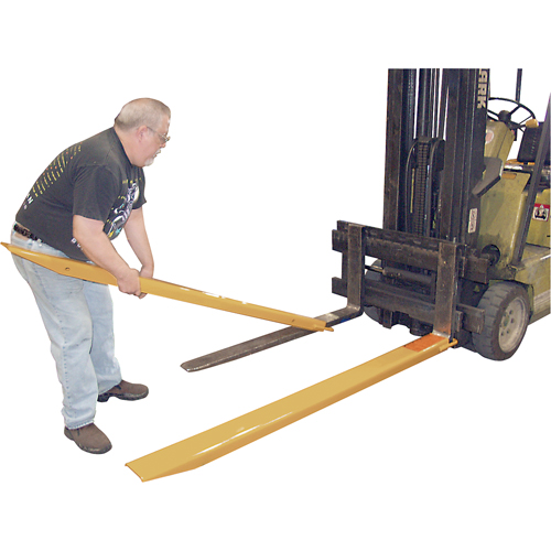 Rallonges de fourches, 63" l x 7" la, Pour des largeurs de fourches 6" Ontario Safety Products