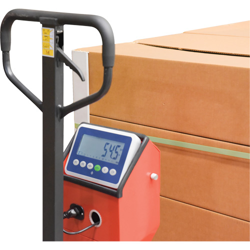 Pallet Truck, 48" L x 27.5" W, 5000 lbs. Cap. Ontario Safety Products