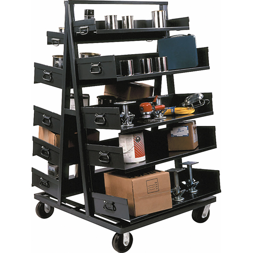 Adjust-A-Tray Trucks, 40" x 38" x 64", 2500 lbs. Capacity Ontario Safety Products