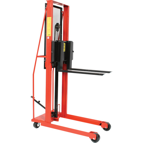 Gerbeur hydraulique pour chariot &eacute;l&eacute;vateur, Fonctionnement Pompe au pied, Capacit&eacute; 1000 lb, Lev&eacute;e max 56" Ontario Safety Products