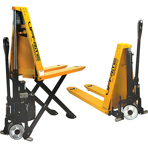Chariots hydrauliques, 48" lo x 20-1/2" la, Acier, Capacit&eacute; de 3000 lb Ontario Safety Products