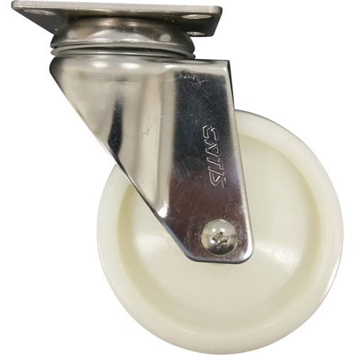 Caster, Swivel, 4" (101.6 mm), Nylon, 200 lbs. (91 kg.) Ontario Safety Products