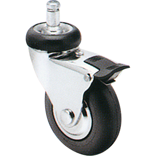 Roulette Comfort Roll, Pivotant avec frein, Diam&egrave;tre 2" (51 mm), Capacit&eacute; 125 lb (57 kg) Ontario Safety Products