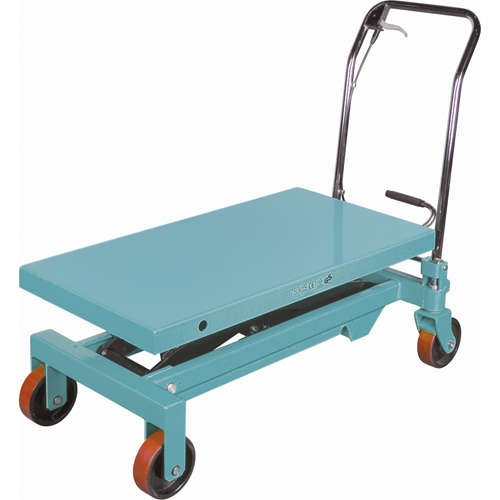Heavy-Duty Hydraulic Scissor Lift Table, 39-3/8" L x 20-1/8" W, Steel, 1650 lbs. Capacity Ontario Safety Products