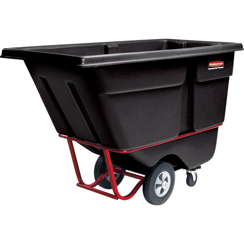 Tilt Truck, Polyethylene, 1/2 cu. yd., 850 lbs. Load Capacity Ontario Safety Products