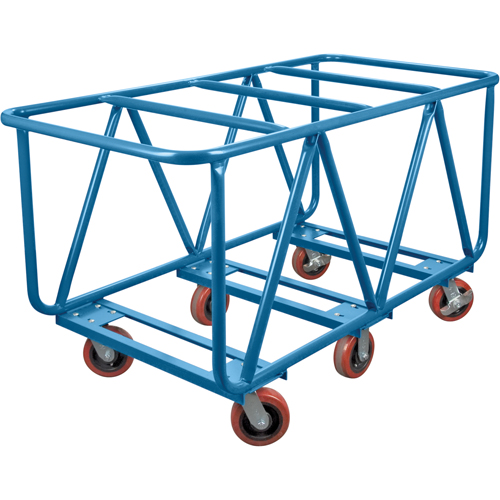Flat Bed Lumber Cart, 60" x 30" x 33", 2500 lbs. Capacity Ontario Safety Products