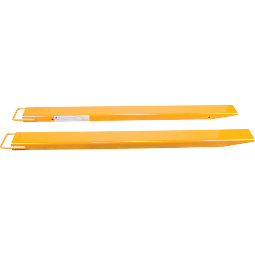 Fork Extensions, 72" L x 6" W, For Fork Width of 5" Ontario Safety Products