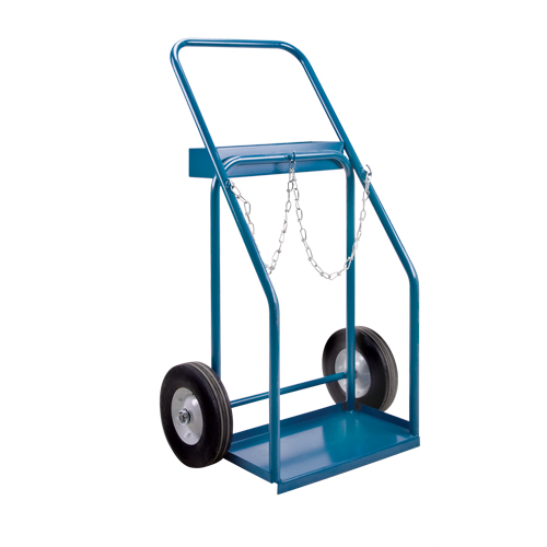 Chariots pour bouteilles de gaz, Roues Semi-pneumatique, Base de , 1000 lb Ontario Safety Products