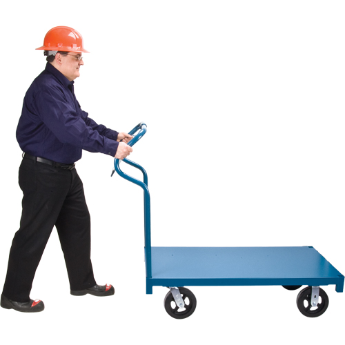 Chariots ergonomiques &agrave; plateforme pour ramassage de commande Ontario Safety Products