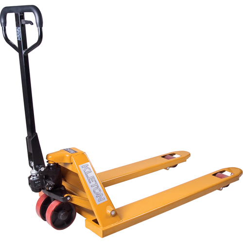 Manual Pallet Truck, Steel, 48" L x 27" W, 5500 lbs. Capacity Ontario Safety Products