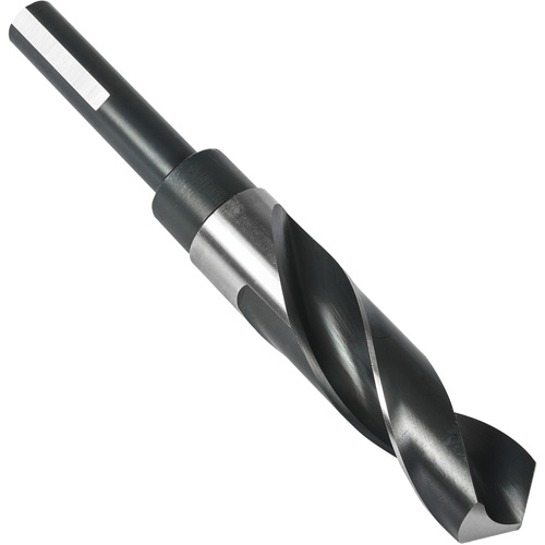1/2" Reduced 3-Flat Shank Drill Bit, 33/64", High Speed Steel, 3" Flute, 118° Point Ontario Safety Products