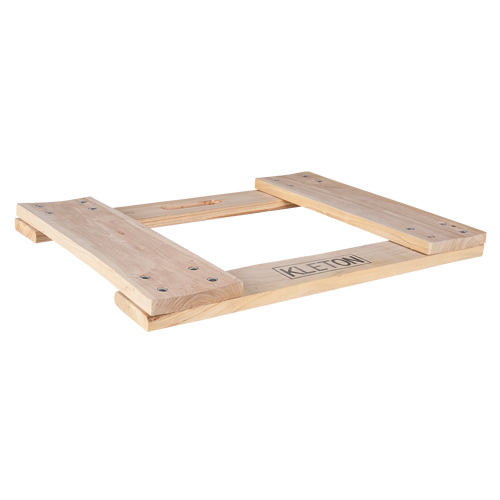 Hardwood Dolly Frame, Not Included Wheels, 900 lbs. Capacity, 18" W x 24" D x 1.5" H Ontario Safety Products