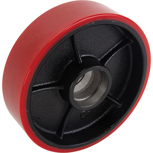 Replacement Polyurethane Steer Wheel For Long fork and Multi-Direction Kleton Pallet Trucks Ontario Safety Products