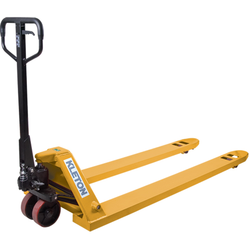6' Long Fork Hydraulic Pallet Trucks, 72" L x 27" W, 5500 lbs. Capacity Ontario Safety Products