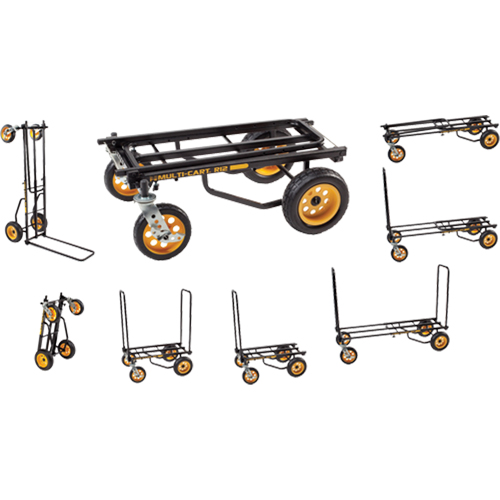 Transporteur d'&eacute;quipement 8 en 1 RockNRoller Multi-Cart, tout terrain, Acier, Capacit&eacute; 500 lb Ontario Safety Products