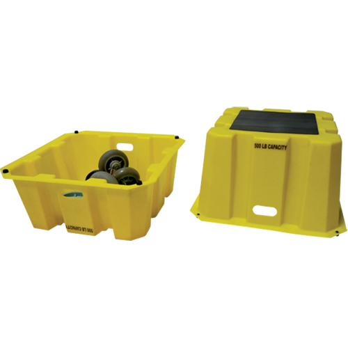 Nestable Industrial Step Stools, 25" x 25" x 10-1/2" High Ontario Safety Products