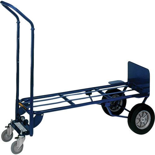 Deluxe Industrial Convertible Hand Truck, Steel, 1000 lbs. Capacity Ontario Safety Products