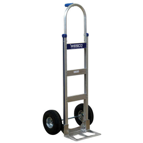 Cobra-Lite Hand Truck - 410-T14-P, Single Grip Handle, Aluminum, 52" Height, 600 lbs. Capacity Ontario Safety Products