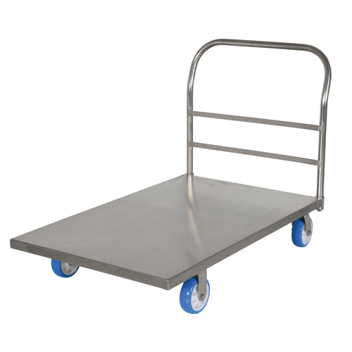 Chariot &agrave; plateforme, 48" lo x 30" la x Capacit&eacute; 2000 lb, Roues en Polyur&eacute;thane Ontario Safety Products