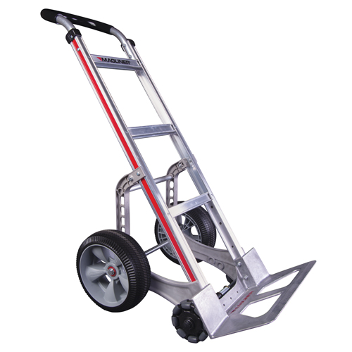 Self-Stabilizing Hand Truck, Continuous Handle, Aluminum, 55'' Height, 500 lbs. Capacity Ontario Safety Products
